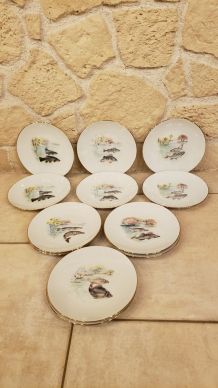 Service 12 assiettes vintage Villeroy & Boch - Ressourcerie Histoires Sans  Fin