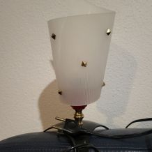Lampe tripod, style Guariche, fifties 