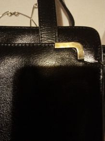 sac a main cuir vintage