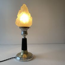 ANCIENNE LAMPE A POSER ART-DECO VINTAGE