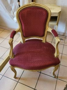Lot de 2 chaises en Velours Rose et piétement Or PARON - Chaise Pas Cher