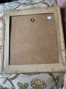 Cadre avec  tapisserie