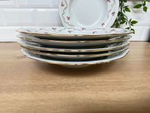 Set de 6 assiettes creuses en porcelaine