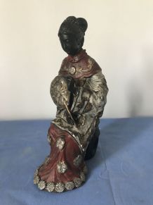 Statuette Femme en Métal
