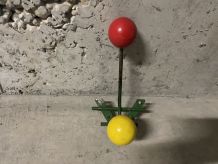 Patère 2 boules années 50