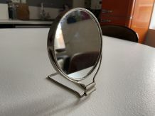 Miroir de barbier rond