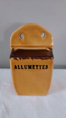 Pot a allumettes vintage 