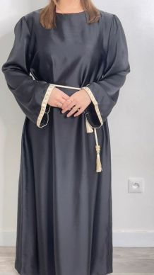 Robe orientale abaya longue pour ramadan l’aid mastour en sa