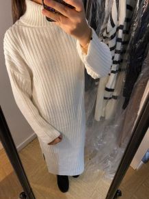 Robe pull en maille