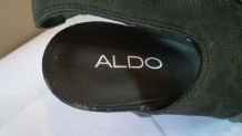 892A* ALDO sexy sandales kaki cuir high heels (41)