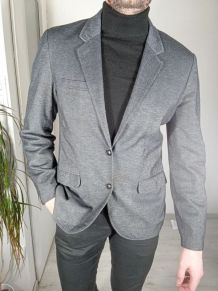Beau blazer homme gris pull and bear taille L