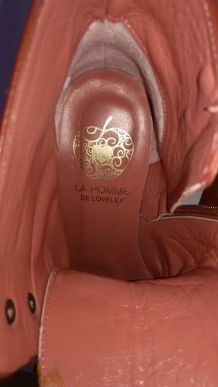 394B* La Pomme De Lovely - jolis bottillons full cuir (37)