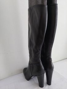 198C* KEN jolies bottes sexy noires (38)