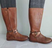 179C* Zecchino d'oro - jolies bottes brunes cuir (37)