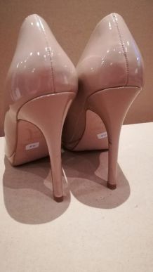 15B* ZARA sexy escarpins nude (41)