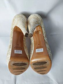 Loriblu - sexy escarpins dentelles high heels (40)