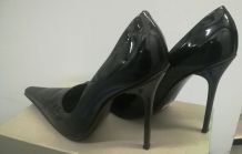 226A* Diego Dolcini - sexy escarpins noirs Italian designer 