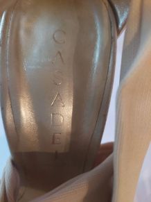 758B* Casadei - sexy sandales de luxe cuir (39)