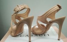 201A* sexy sandales haut gamme cuir Casadei (36,5)