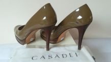 568B* escarpins tout cuir Casadei (37)