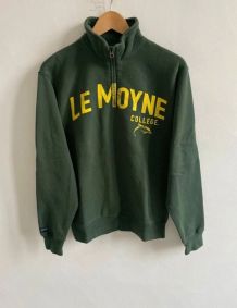 Pull Half Zip Vintage Vert