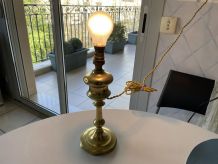 Lampe en laiton