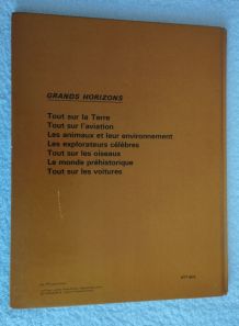 Tout sur la Terre - Grand Horizon - Ed. Fernand Nathan 1975