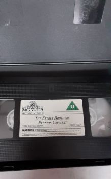 cassette vidéo EVERLY BROTHERS REUNION CONCERT