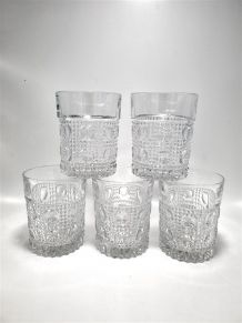 5 verres à whisky