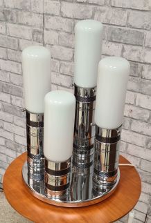 Lampe Space Age en verre de Murano dans le gout Carlo Nason,