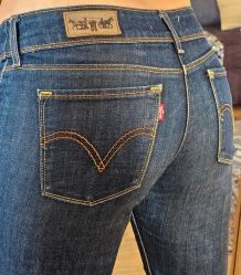 Jeans Levis 571 low waist slim fit