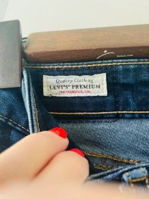 Jean boycut Levi ‘s Premium Brut