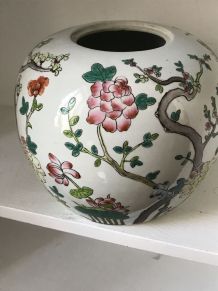 Vase floral Chine