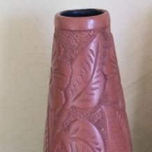 paire de vases terracotta vintage 