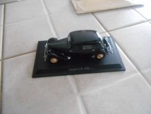 Miniature  voiture  Citroen  TRACTION 11B 1950