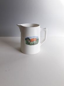 Pot à lait - Porcelaine Digoin Sarreguemines - 1940