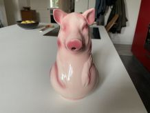 Pichet cochon en céramique de St Clément