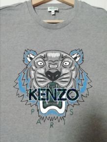 T-shirt Kenzo Tigre 'leopard' Tourterelle Taille M
