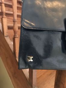 Pochette cuir année 60 