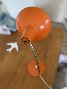 Lampe bureau orange
