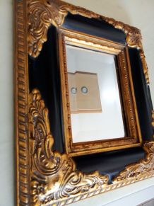 Miroir ancien bois