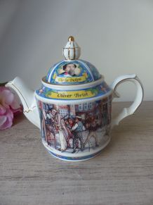 Vintage Théière Sadler Oliver Twist, Sadler teapot
