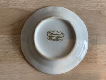 Cendrier en porcelaine de Limoges