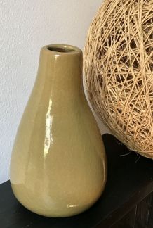 Vase poire céramique émaillée