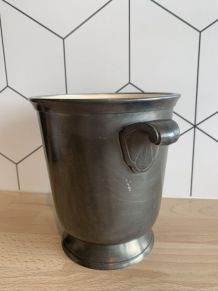 Seau à glace Etain du Manoir
