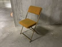 Chaise pliante Lafuma années 70