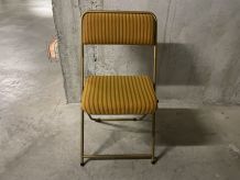 Chaise pliante Lafuma années 70