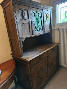 armoire buffet cerisier massif