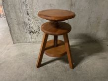 Tabouret à vis ancien