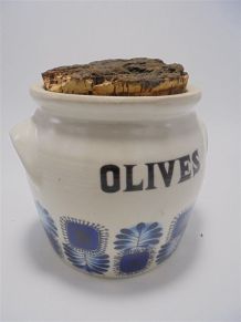 Pot à olives décor Palma